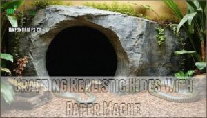 crafting realistic hides with paper mache
