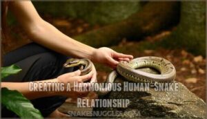 creating a harmonious human-snake relationship