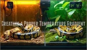 creating a proper temperature gradient creating a proper temperature gradient