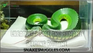 creating a safe and humane feeding routine creating a safe and humane feeding routine