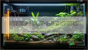 creating a temperature gradient