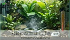creating a thermal gradient
