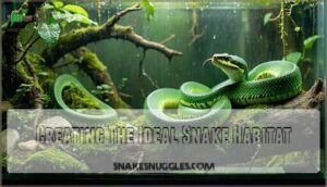 creating the ideal snake habitat