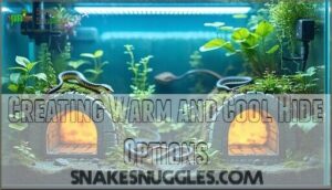 creating warm and cool hide options