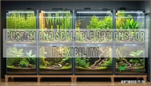 custom and scalable options for flexibility