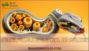 cycling, follicle development, and ovulation