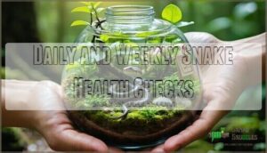 daily and weekly snake health checks