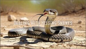 dealing with hissing snakes