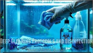 deep cleaning protocols and disinfection