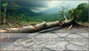deforestation impact on snake populations deforestation impact on snake populations