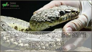 diagnosis and monitoring of snake skin infections