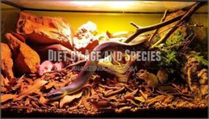 diet by age and species