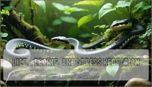 diet, feeding, and stress reduction