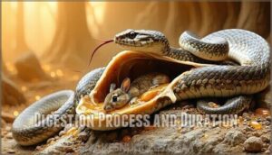 digestion process and duration