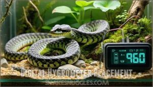 digital hygrometer placement