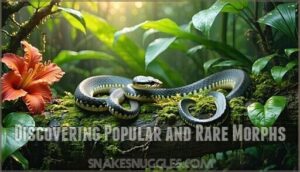 discovering popular and rare morphs