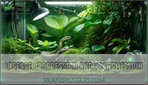 disease progression and transmission