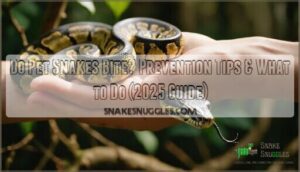 do pet snakes bite