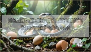 do snakes eat their own eggs