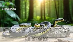 dwarf boa constrictor size and subspecies dwarf boa constrictor size and subspecies