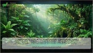 dwarf boa habitat creation