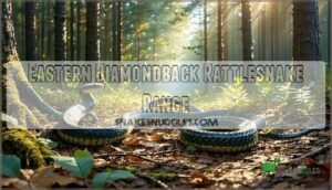 eastern diamondback rattlesnake range