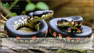 eastern milk snake features