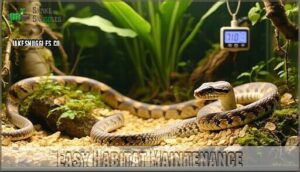 easy habitat maintenance