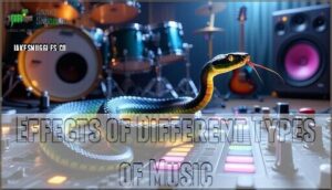effects of different types of music