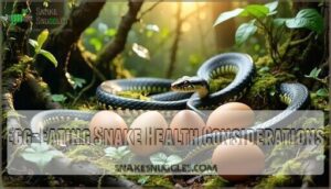 egg-eating snake health considerations