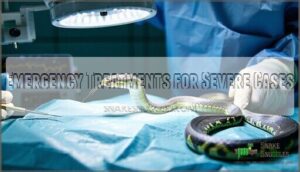 emergency treatments for severe cases
