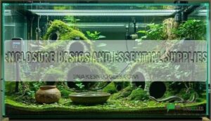 enclosure basics and essential supplies