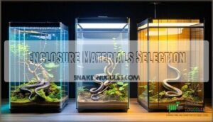 enclosure materials selection