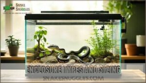 enclosure types and sizing
