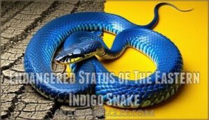 endangered status of the eastern indigo snake