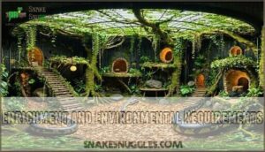 enrichment and environmental requirements