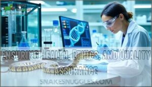 ensuring health, ethics, and quality assurance