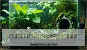 environmental factors and hiding