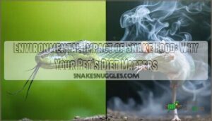 environmental impact of snake food