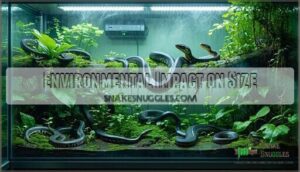 environmental impact on size