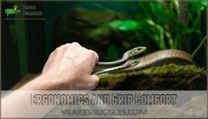 ergonomics and grip comfort