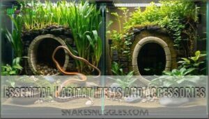 essential habitat items and accessories