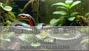 essential milk snake care and housing