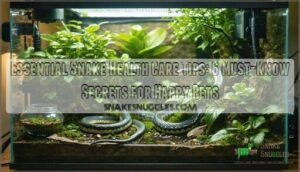 essential snake health care tips