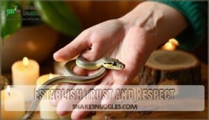 establish trust and respect