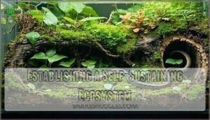 establishing a self-sustaining ecosystem