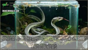 ethical and health concerns for snakes and owners
