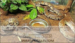 evaluating treatment efficacy and recovery rates