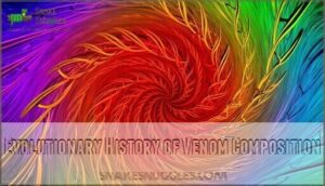 evolutionary history of venom composition