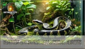 factors affecting ball python growth
